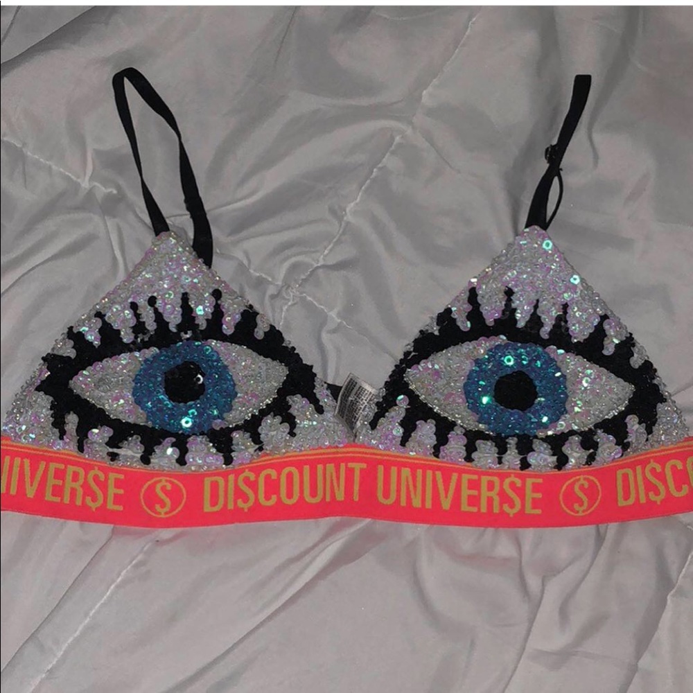 Discount Universe SEA QUEEN Evil Eye bikini top